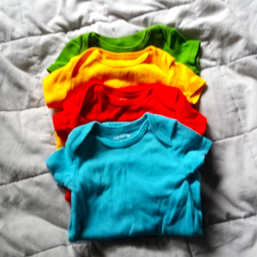 4 Carter's onesies